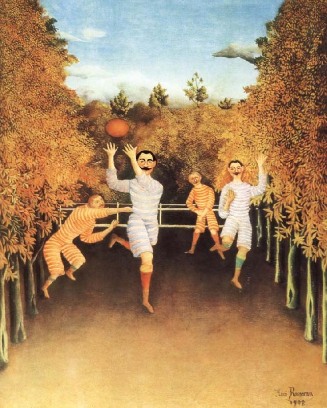 Fotbollsspelarna, Henri Rousseau